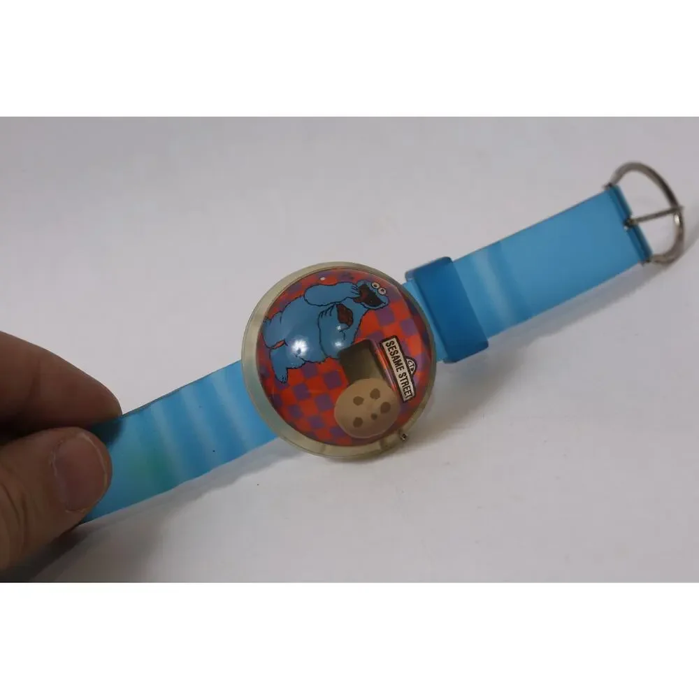 Sesame Street Cookie Monster Digital Bubble Watch ~ 260806-WH 528